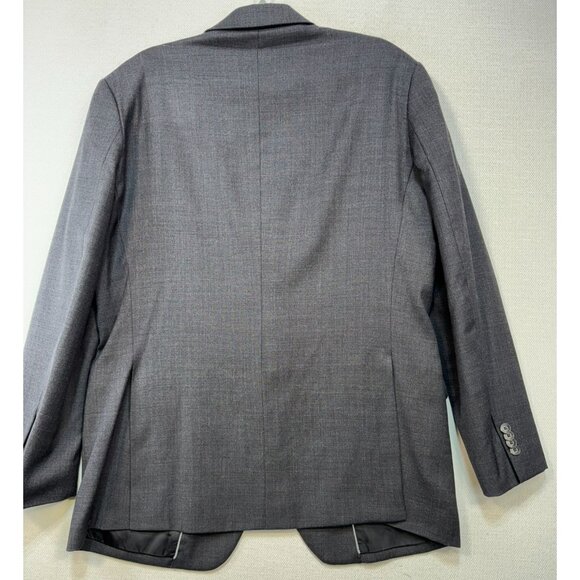 JoS A. Bank Mens 1905 Wool Tailored Fit Blazer Jacket 43R Gray - Picture 10 of 13